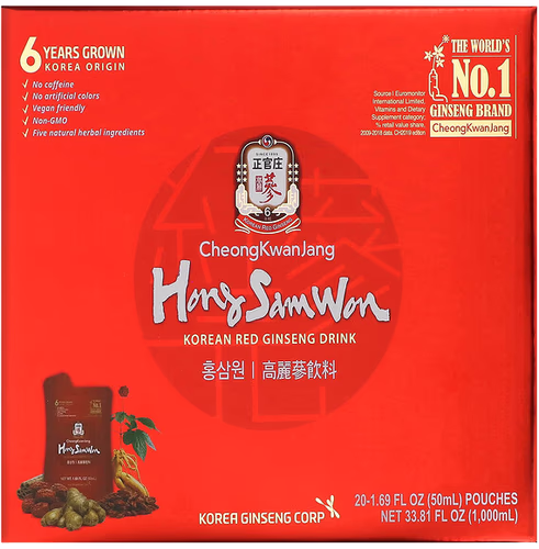 CheongKwanJang 韓國紅參飲料 20包裝