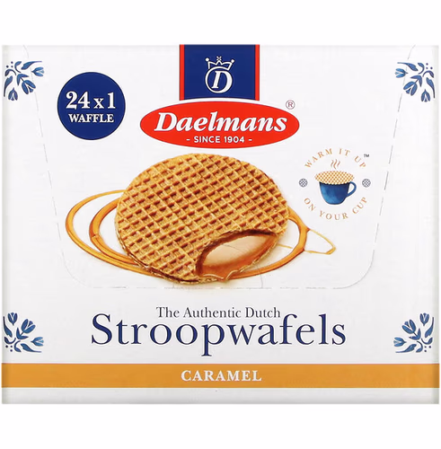 Daelmans Stroopwafels 焦糖夾心華夫餅 24塊裝