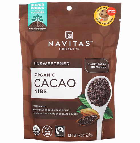 Navitas Organics 有機可可粒 不加糖 227克