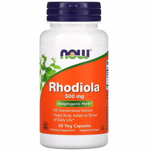 NOW Foods 紅景天 500mg 60粒素食膠囊