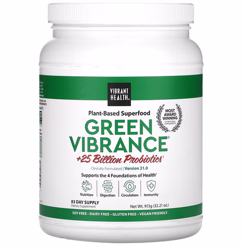 Vibrant Health Green Vibrance 綠色活力+250億益生菌913克